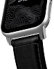 Ремешок Nomad Modern Strap (NM1A3RSM00) для Apple Watch Series SE/6/2/3/4 38/40 mm (Black/Silver) купить в интернет-магазине icover