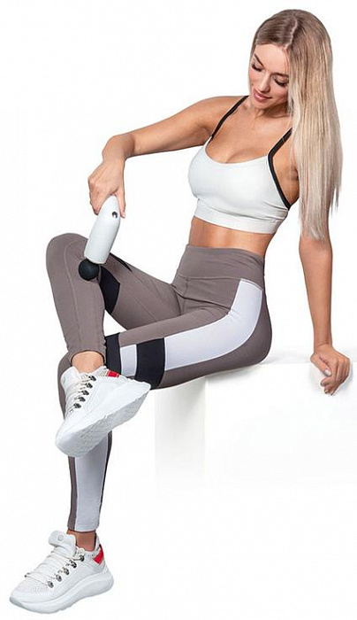 Перкуссионный массажер Yamaguchi Massage Gun PRO (White) купить в интернет-магазине icover
