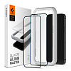 Защитное стекло Spigen Glas.tR AlignMaster 2 Pack (AGL01812) для iPhone 12 mini (Black) купить в интернет-магазине icover