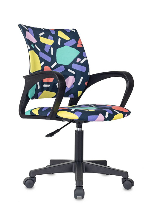 Кресло компьютерное детское Domfy DK X-ROOM сетка/ткань/пластик (Black/Stone) купить в интернет-магазине icover