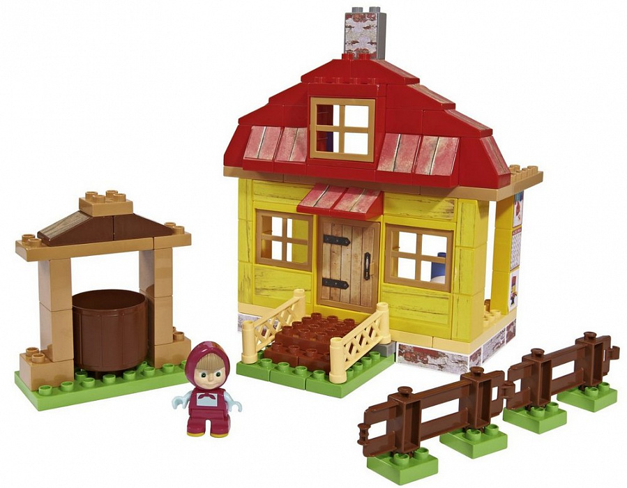 Конструктор Big Masha and Bear Домик Маши (57096) купить в интернет-магазине icover