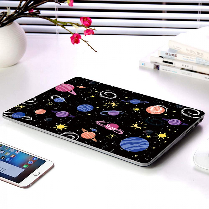 Чехол накладка пластиковая i-Blason Cover для Macbook Pro 13 A1706/A1708 (Space Planet) купить в интернет-магазине icover