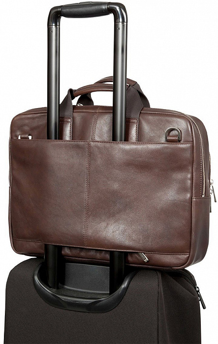Сумка Knomo Newbury (155-256-BRN) для ноутбука до 15" (Brown) купить в интернет-магазине icover