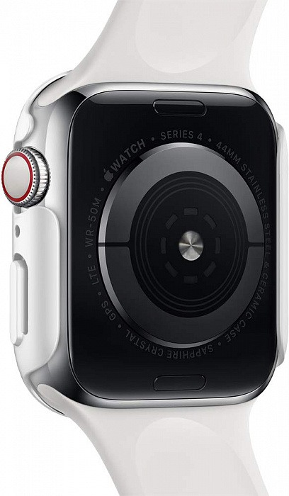 Чехол Spigen Thin Fit (062CS24475) для Apple Watch Series SE/6/4 44 mm (White) купить в интернет-магазине icover