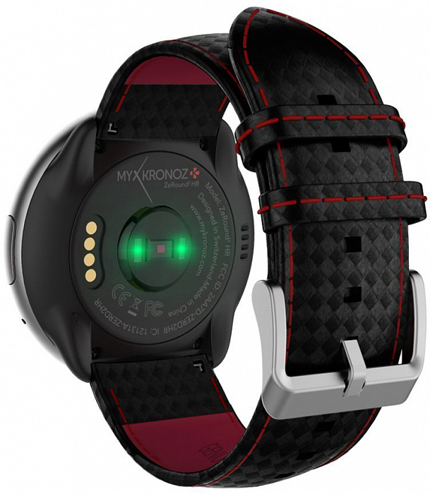 Умные часы MyKronoz ZeRound2 HR Premium (Brushed Silver) купить в интернет-магазине icover