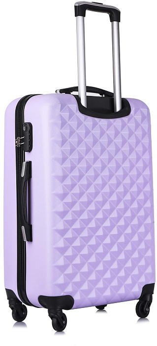 Чемодан L'Case Phatthaya (Light Purple) размер M купить в интернет-магазине icover
