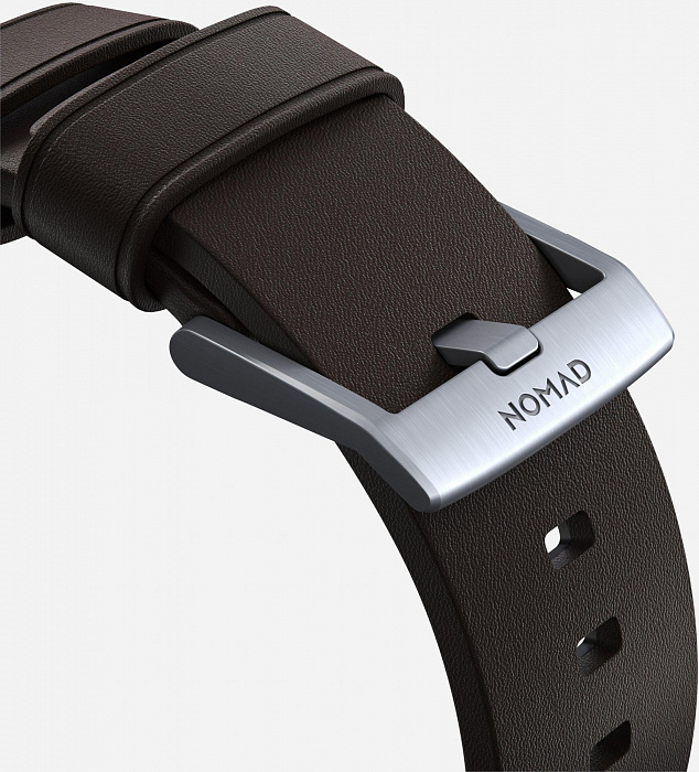 Ремешок Nomad Active Strap Pro (NM1A4MSNW0) для Apple Watch 42/44 mm (Brown/Silver) купить в интернет-магазине icover