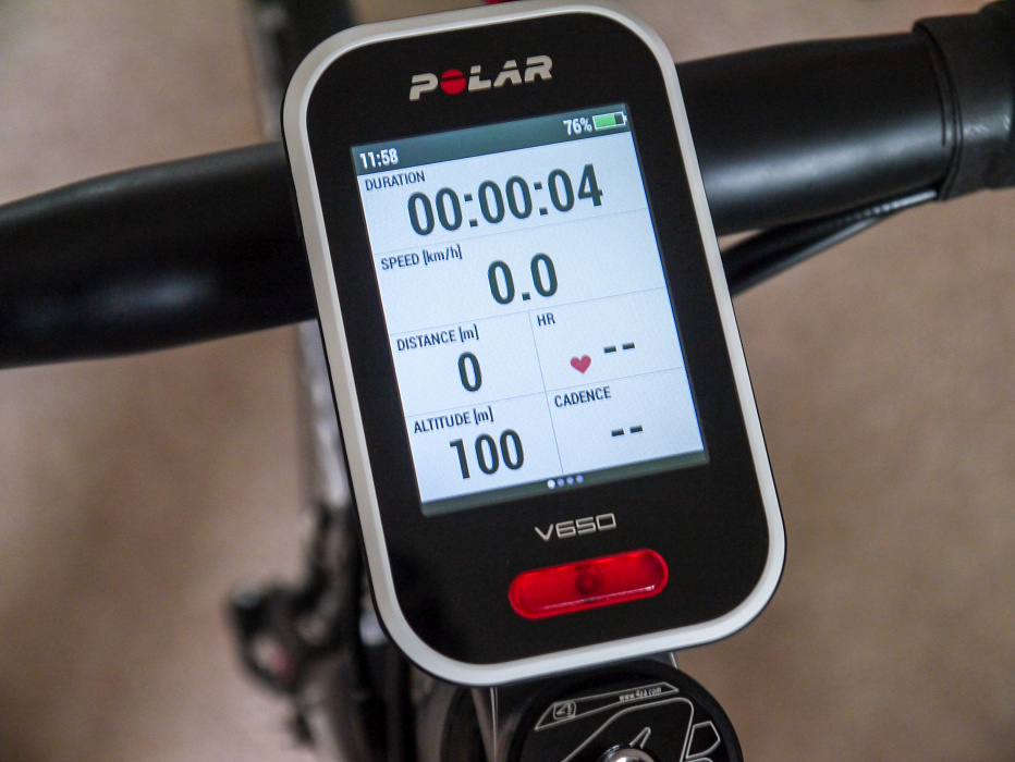 Polar V650 - велокомпьютер с GPS (Black) купить в интернет-магазине icover