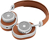 Bluetooth-наушники с микрофоном Master&Dynamic MW65 ANC (Silver Metal/Brown Leather) купить в интернет-магазине icover
