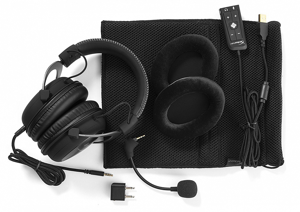 HyperX Cloud II (KHX-HSCP-GM) - полноразмерные наушники (Gun Metal) купить в интернет-магазине icover
