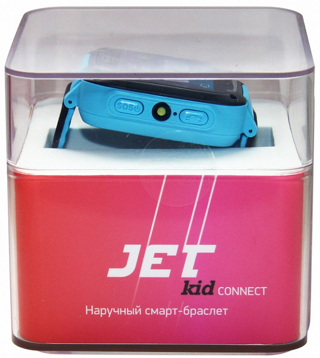 Детские умные часы Jet Kid Connect (Blue) купить в интернет-магазине icover