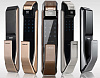 Биометрический дверной замок с ручкой Samsung SHS-P718 XBG/EN (Gold) купить в интернет-магазине icover