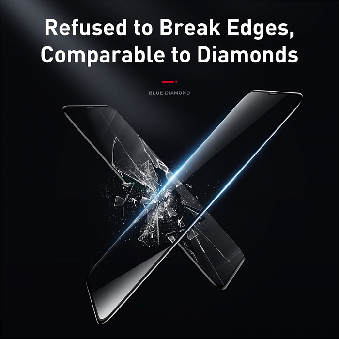 Защитное стекло Baseus 0.23mm Curved-screen Tempered (SGAPIPH61-APE01) для iPhone XR/11 (2 шт.)(Black) купить в интернет-магазине icover