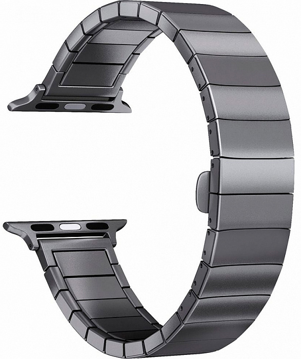 Комплект ремешков Lyambda Libertas DS-APG-06-44 и Capella DS-APM02-44 для Apple Watch Series SE/6/2/3/4/5 42/44 mm (Black) купить в интернет-магазине icover