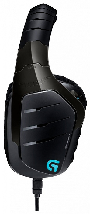 Игровая гарнитура Logitech G633 Artemis Spectrum Gaming Headset 981-000605 (Black) купить в интернет-магазине icover
