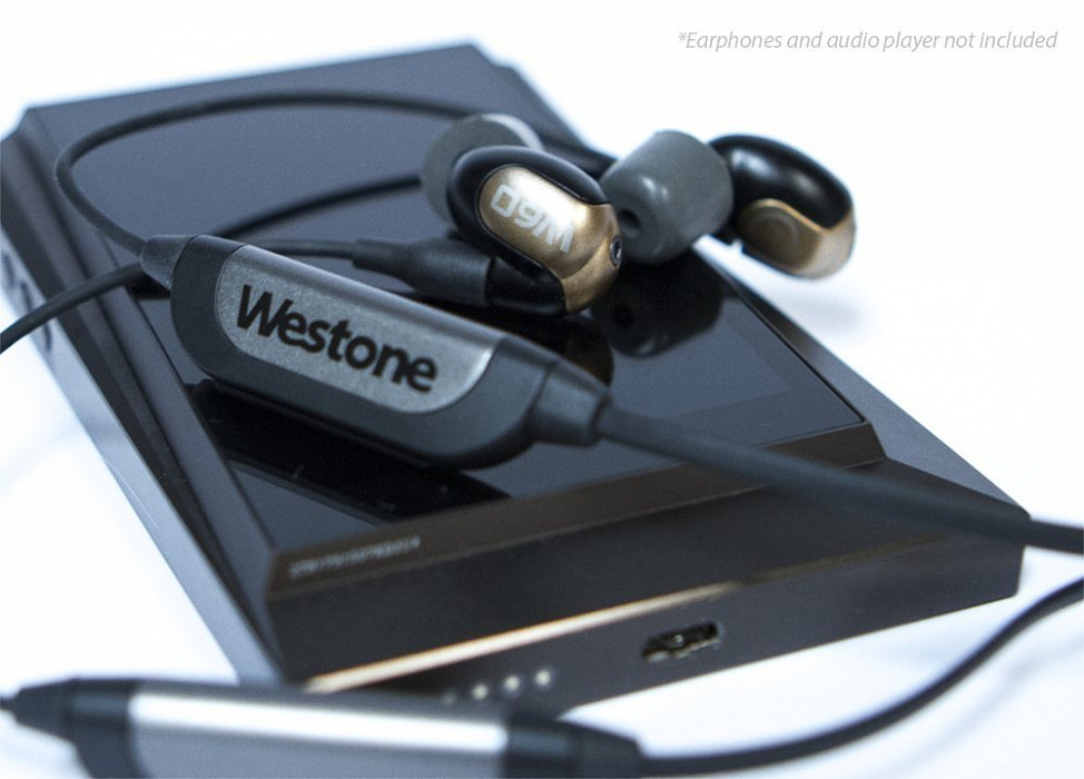 Westone MMCX Bluetooth Cable (78548) - съемный Bluetooth-кабель (Grey) купить в интернет-магазине icover