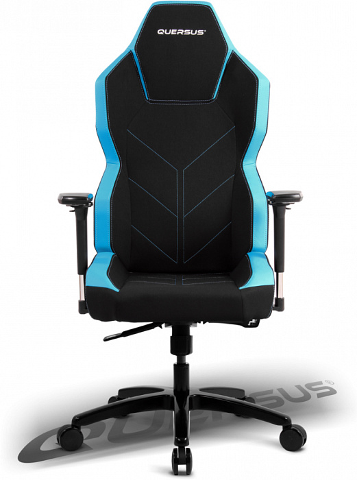 Игровое кресло Quersus Geos G701/XB (Black/Blue) купить в интернет-магазине icover