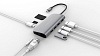 USB-концентратор HyperDrive Power 9-in-1 USB-C HD30F (Grey) купить в интернет-магазине icover