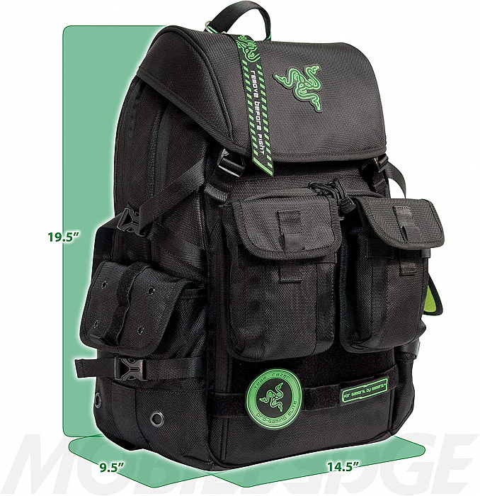 Рюкзак Mobile Edge Razer Tactical Pro для ноутбука 17" (RAZERBP17) купить в интернет-магазине icover