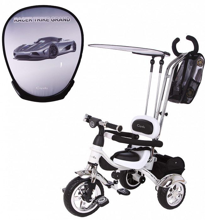 Capella Racer Trike Grand (GL000021139) - детский велосипед (White) купить в интернет-магазине icover