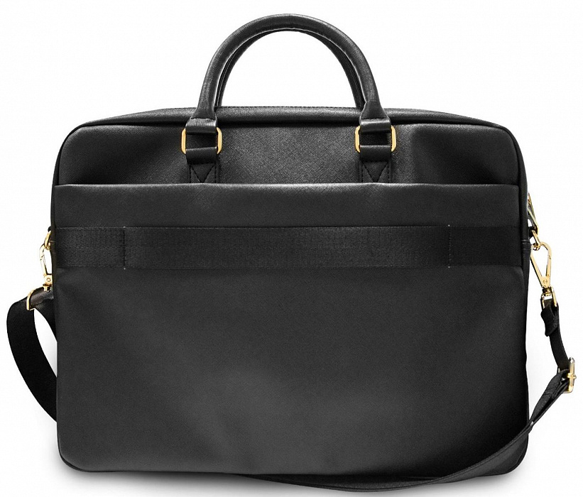 Сумка Guess Saffiano Script Logo (GUCB15PUSASBK) для ноутбука 15'' (Black) купить в интернет-магазине icover