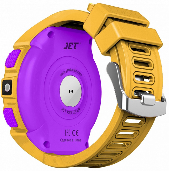 Детские умные часы Jet Kid GEAR (Yellow/Purple) купить в интернет-магазине icover