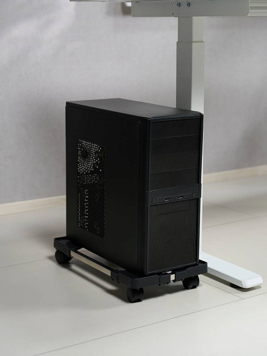 Подставка под системный блок Ridberg CPB01-5 (Silver/Black) купить в интернет-магазине icover