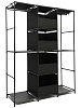 Вешалка напольная для одежды узкая с ящиками Ridberg 3.0 (Black) купить в интернет-магазине icover