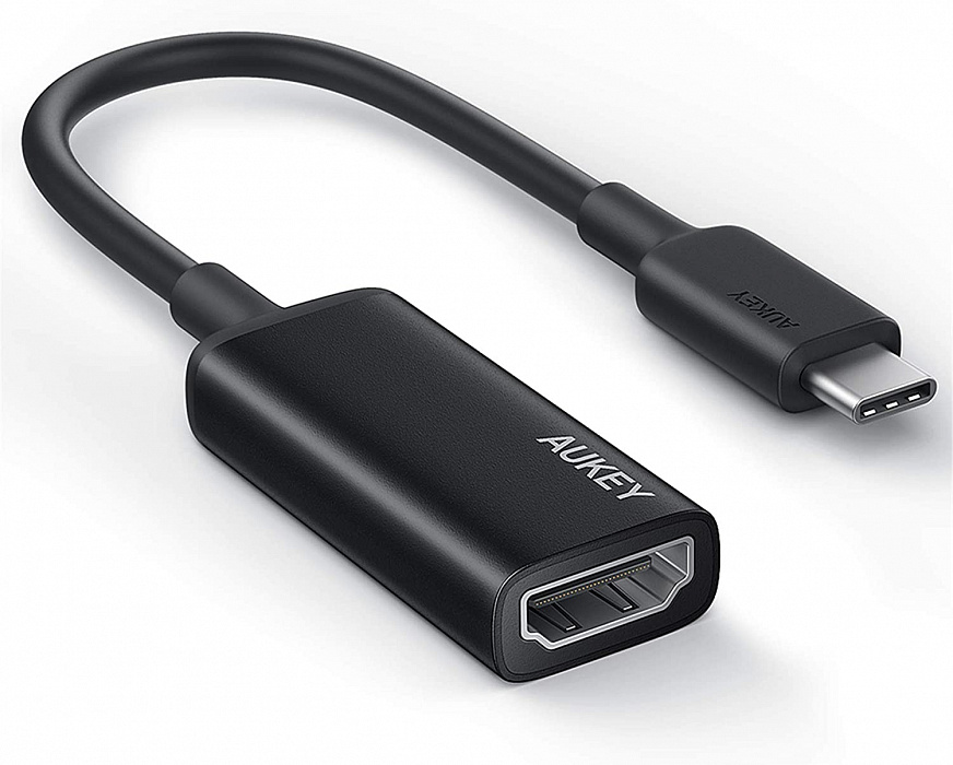 Переходник Aukey CB-A29 USB-C to HDMI-F 2.0 (Black) купить в интернет-магазине icover