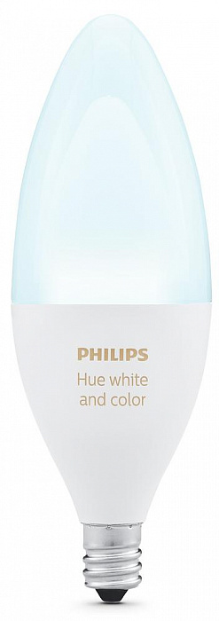 Умная светодиодная лампа Philips Hue White and Color Ambiance E12 (929001301501) купить в интернет-магазине icover