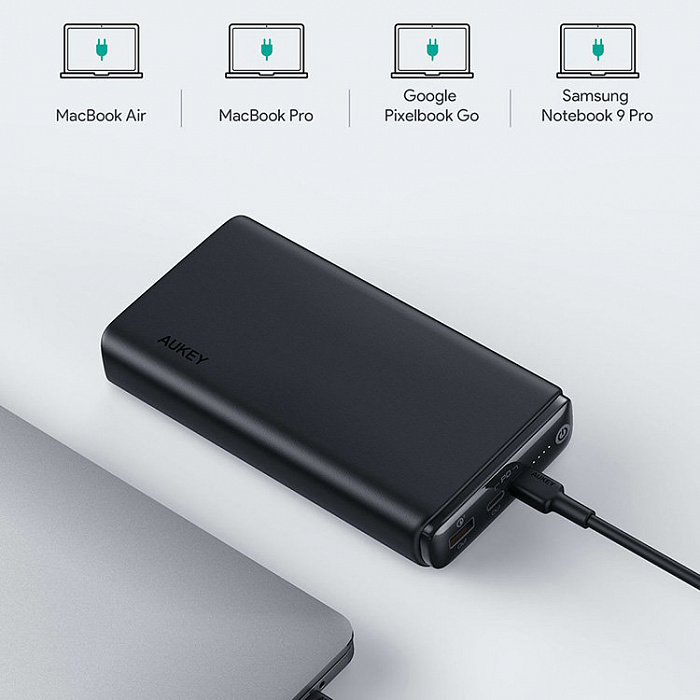 Внешний аккумулятор Aukey 26800 mah PB-Y24 (Black) купить в интернет-магазине icover