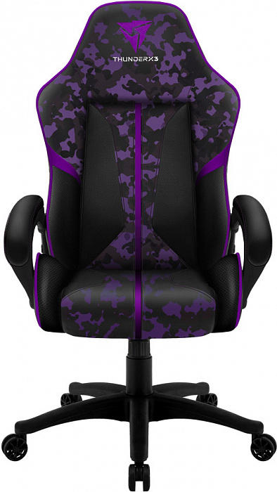 Игровое кресло ThunderX3 BC1 AIR (Camo/Ultra Violet) купить в интернет-магазине icover