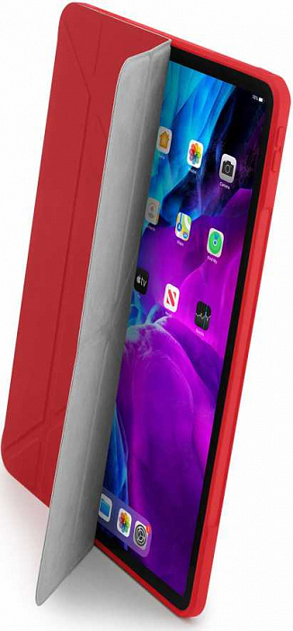 Чехол Pipetto Origami (PI39-53-4TPU) для iPad Pro 12.9" 2020 (Red) купить в интернет-магазине icover