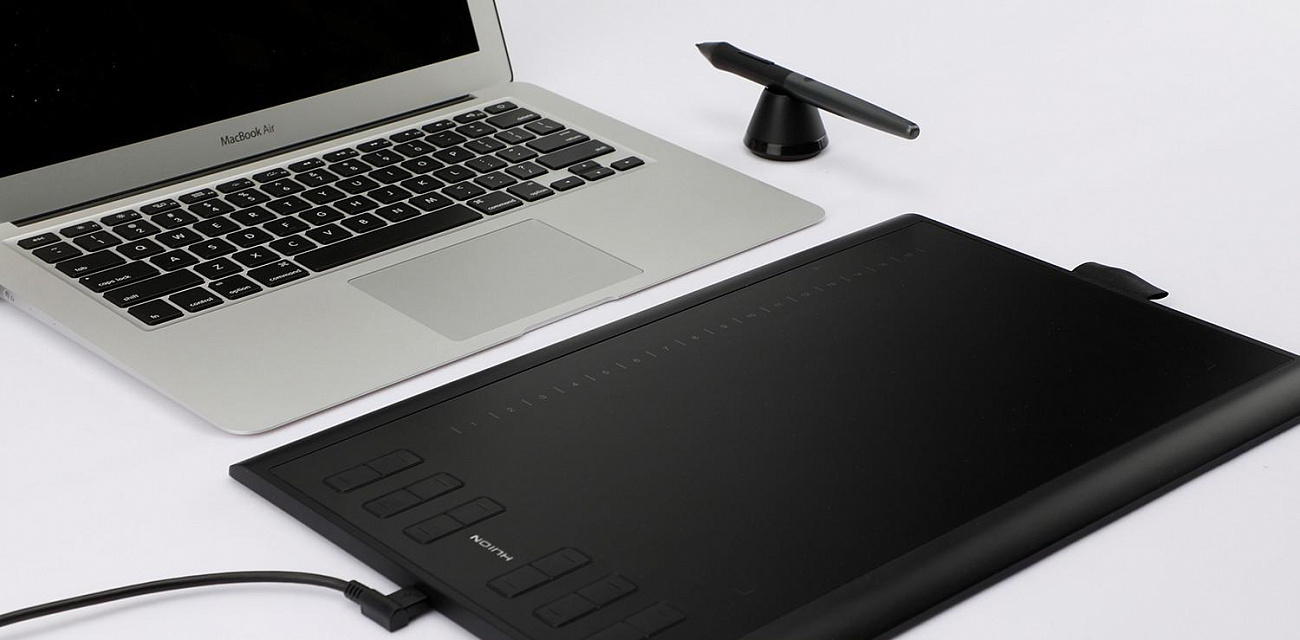 Графический планшет Huion Inspiroy H1060P (Black) купить в интернет-магазине icover