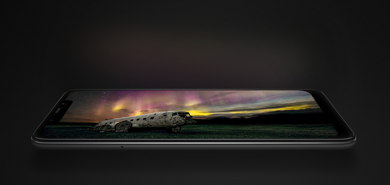 Смартфон Xiaomi Pocophone F1 128Gb M1805E10A (Graphite Black) купить в интернет-магазине icover