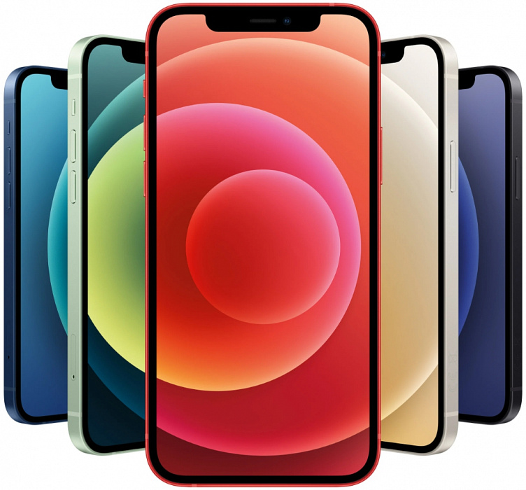 Смартфон Apple iPhone 12 64Gb MGJ53RU/A (Black) купить в интернет-магазине icover