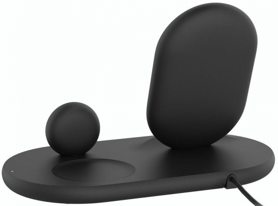 Беспроводное зарядное устройство Belkin 3 in 1 Wireless Pad WIZ001vfBK (Black) купить в интернет-магазине icover