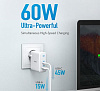 Сетевое зарядное устройство Anker PowerPort Atom III A2322G21 (White) купить в интернет-магазине icover