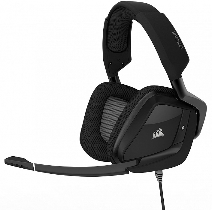 Игровая гарнитура Corsair Gaming VOID PRO RGB CA-9011154-EU (Black) купить в интернет-магазине icover