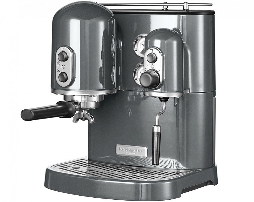 Кофеварка KitchenAid Artisan Espresso 5KES2102EMS (Silver Medal) купить в интернет-магазине icover