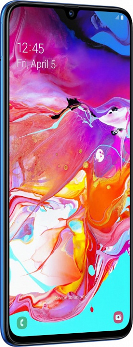 Смартфон Samsung Galaxy A70 128Gb SM-A705FZBMSER (Blue) купить в интернет-магазине icover