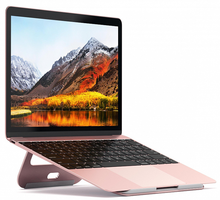 Satechi Aluminum Laptop Stand (ST-ALTSR) для MacBook (Rose Gold) купить в интернет-магазине icover
