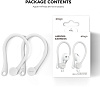 Держатель Elago Earhook (EAP-HOOKS) для наушников Apple AirPods (White) купить в интернет-магазине icover