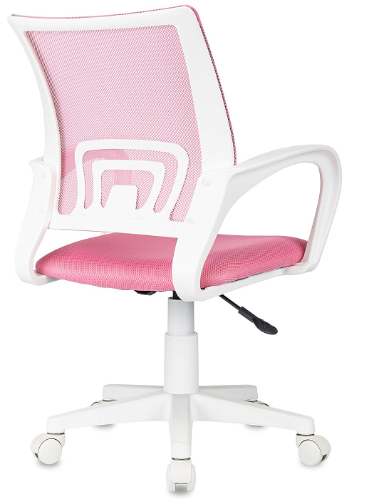 Кресло Domfy DK X-ROOM сетка/ткань/пластик (Pink/White) купить в интернет-магазине icover