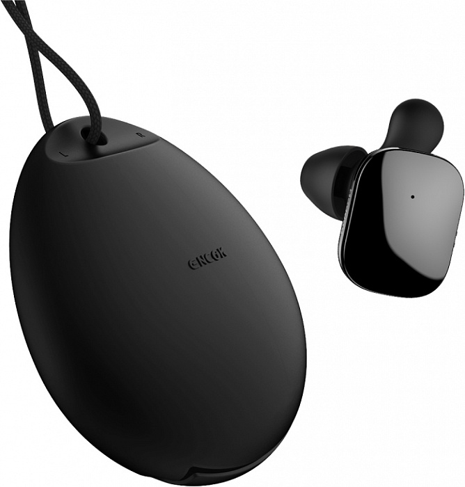 Bluetooth-наушники с микрофоном Baseus Encok W02 TWS (Black) купить в интернет-магазине icover