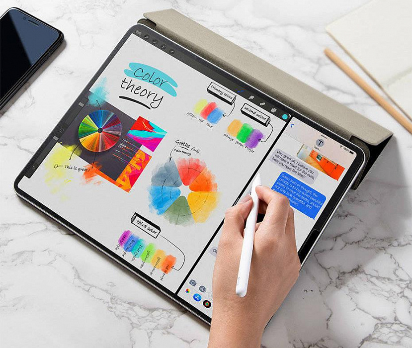 Защитная пленка Baseus 0.15mm Paper-like для iPad Mini 6 2021 (SGZM010002) купить в интернет-магазине icover