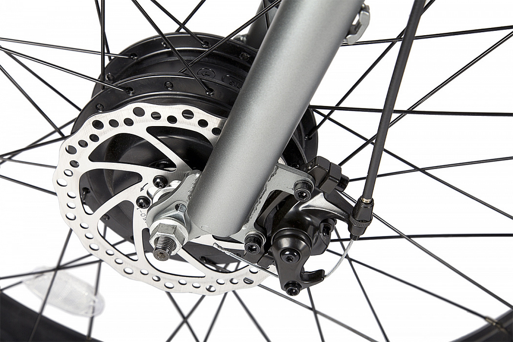 Велогибрид Eltreco Volteco BigCat Dual New (Dark Grey) купить в интернет-магазине icover