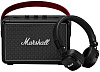Бандл Портативная беспроводная колонка Marshall Kilburn II + Наушники Marshall Major III Bluetooth (Black) купить в интернет-магазине icover