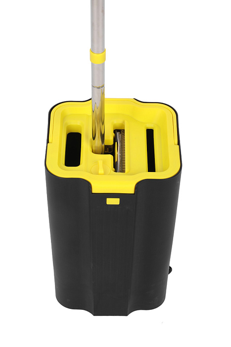 Швабра и ведро Ridberg Premium Plus 2mop (Black/Yellow) купить в интернет-магазине icover
