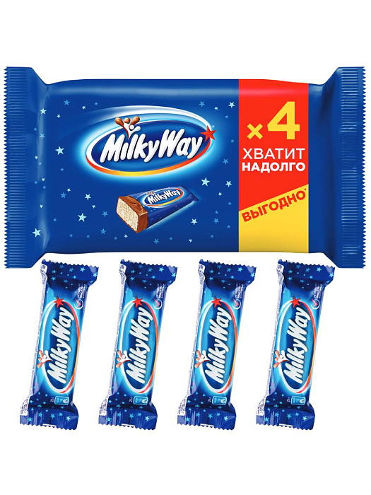 Ассорти BarsMix шоколадный батончик TWIX (6х55г), Milky Way (8х26г) купить в интернет-магазине icover